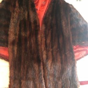 Fur shawl